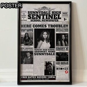 Buffy The Vampire Slayer Horror Poster